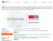 Tablet Screenshot of navitel.com.pl